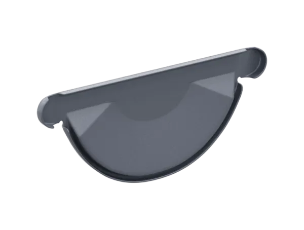VEGAStyle 125/100 RAL7040 PVDF Желоб полукруглый 2м