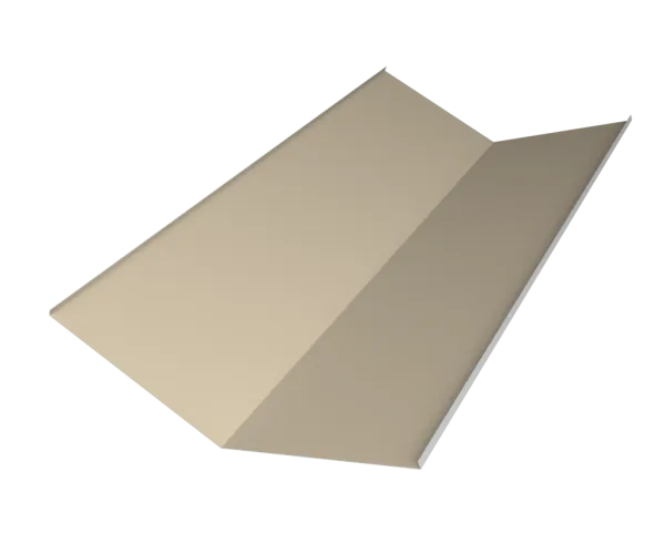 Планка примыкание нижнее к трубе для Кликфальц Pro 0,45 Drap TX RAL 1015 светлая слоновая кость (2м)