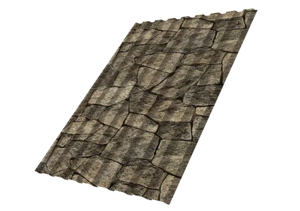 Профнастил С20В 0,45 Print Elite King Stone