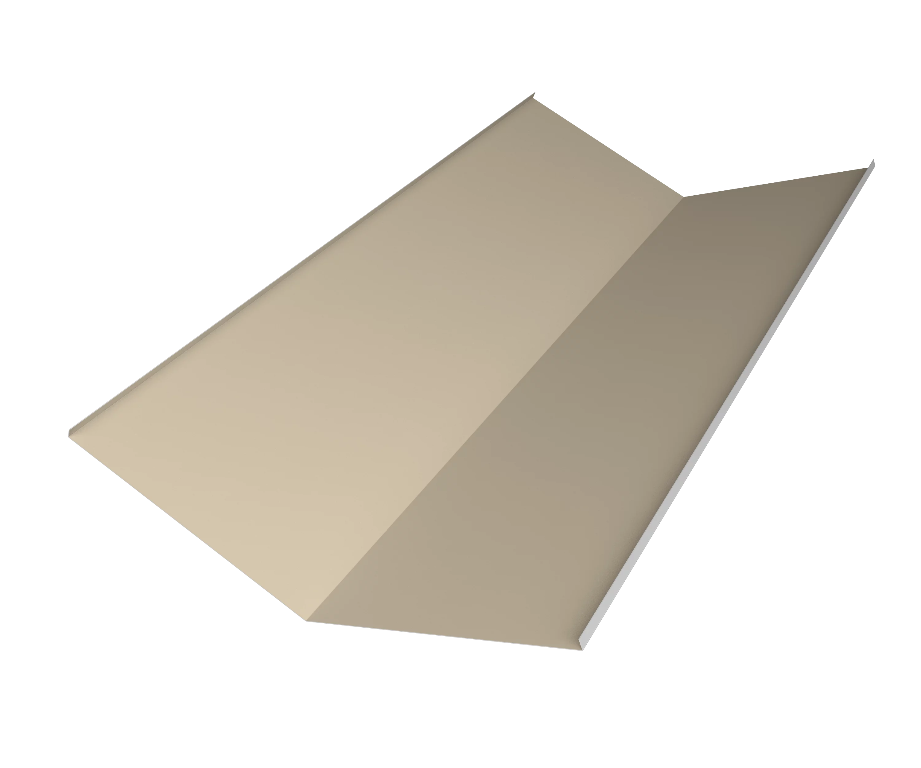 Планка ендовы нижней 300х300 0,5 Satin Matt RAL 7016 антрацитово-серый (2м)