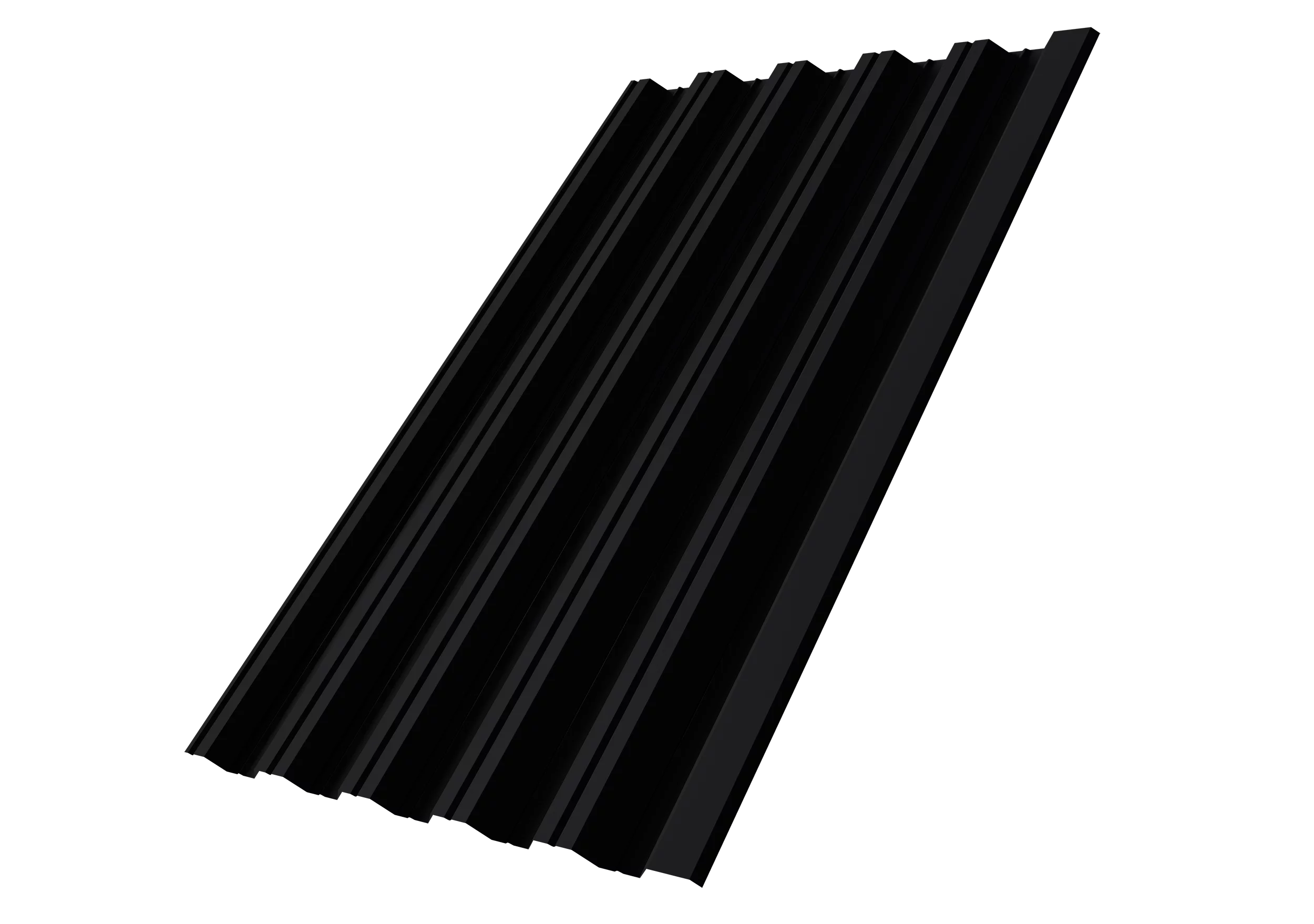 Профнастил С10A Grand Line 0,5 Velur RAL 9005 черный