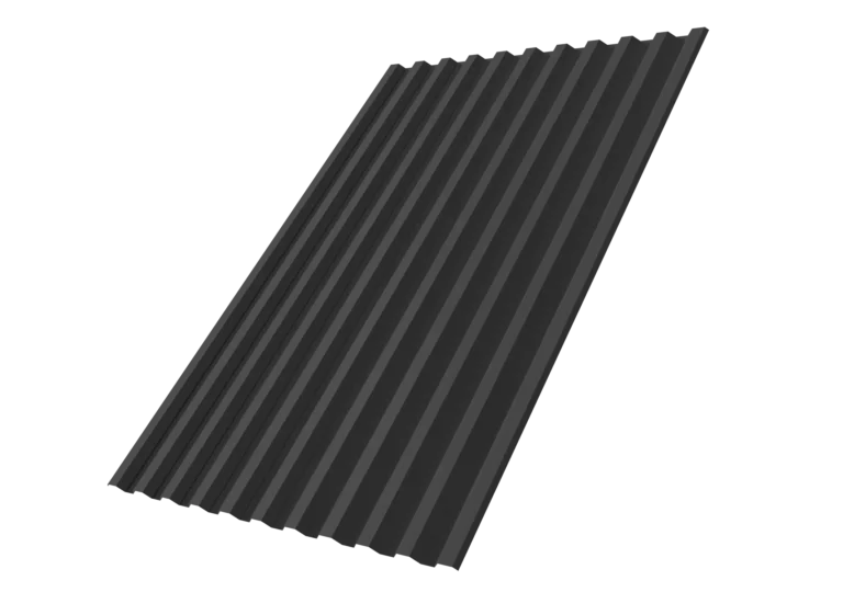 Профнастил С20В 0,45 PE-Double RAL 3005 красное вино
