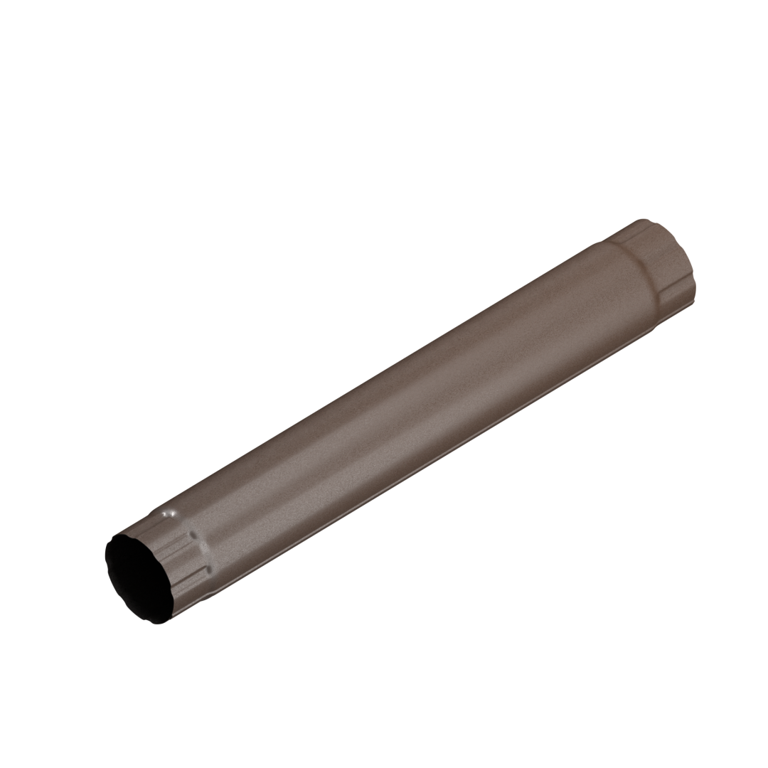 Труба соединительная D100х1000 Foramina Freeze (FRZ_D-01-Grey\Grey-0.5)