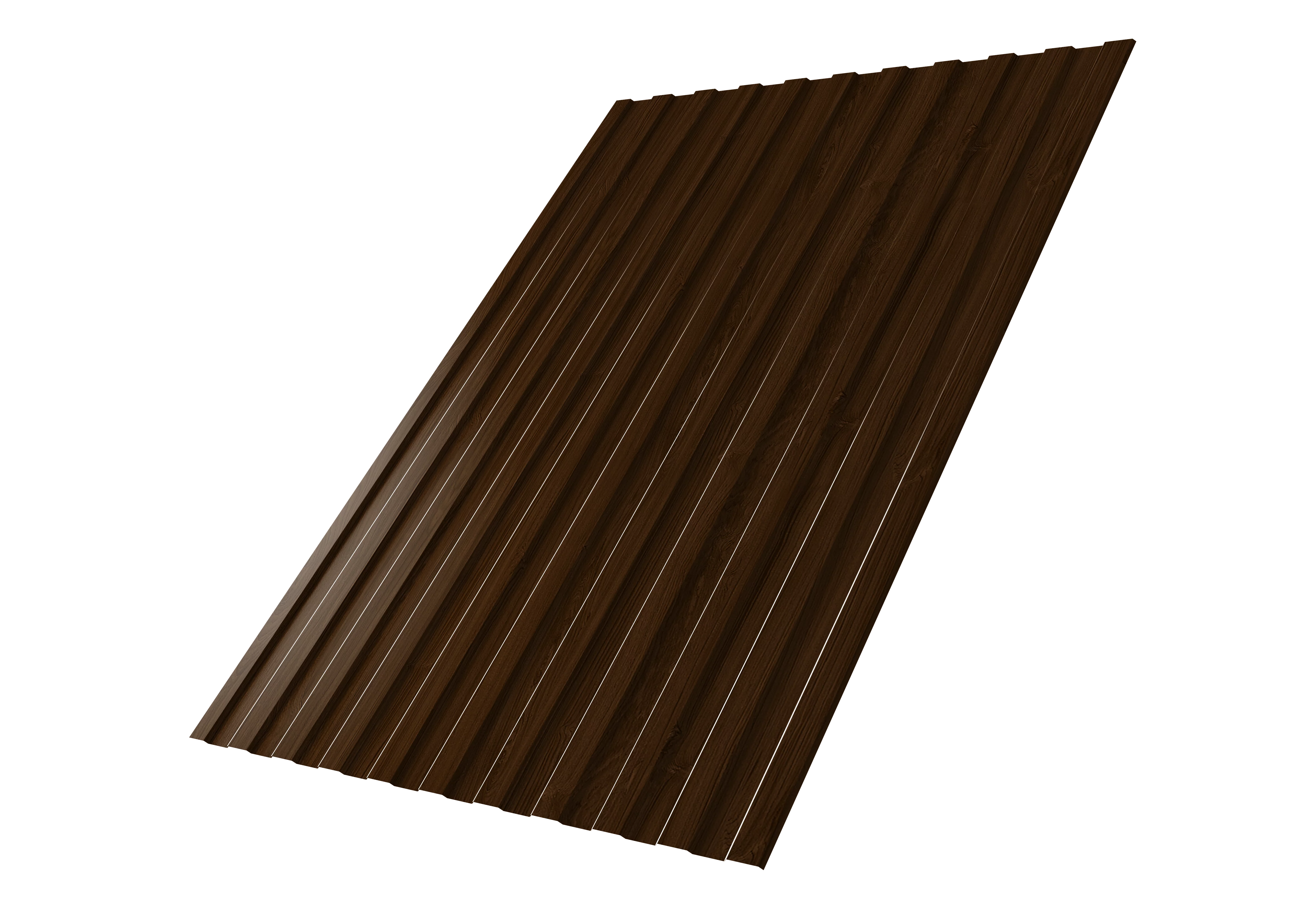 Профнастил С8А 0,45 Print Elite Choco Wood