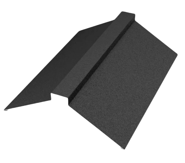 Планка конька плоского 115х30х115 0,5 PurLite Matt RR 32 темно-коричневый (2,5м)