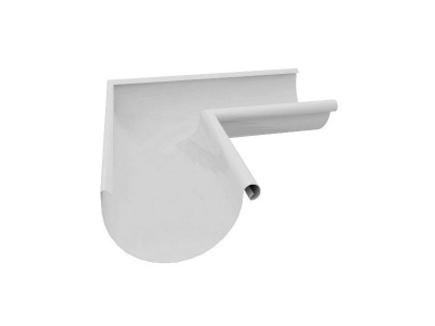 VEGALux 125/90 RAL9003 Угол желоба внешний 90 град