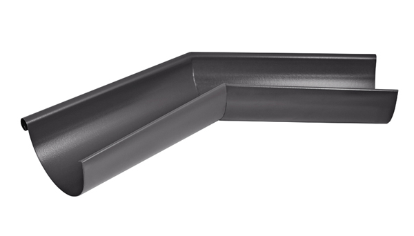 Aquasystem 150/100 (RAL7016) PUR MATT Угол желоба наружный 90 гр. 