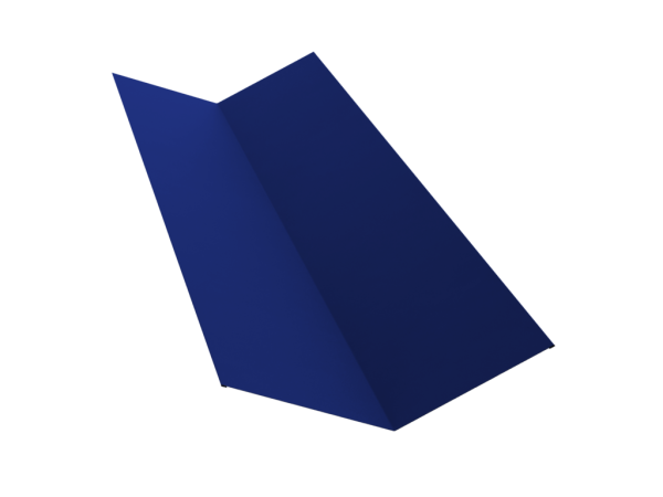 Планка ендовы верхней 145х145 0,5 Rooftop Matte RAL 3011 коричнево-красный (2м)