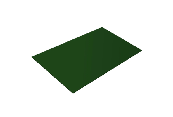 Плоский лист 0,5 GreenCoat Pural BT с пленкой RR 23 темно-серый (RAL 7024 мокрый асфальт)