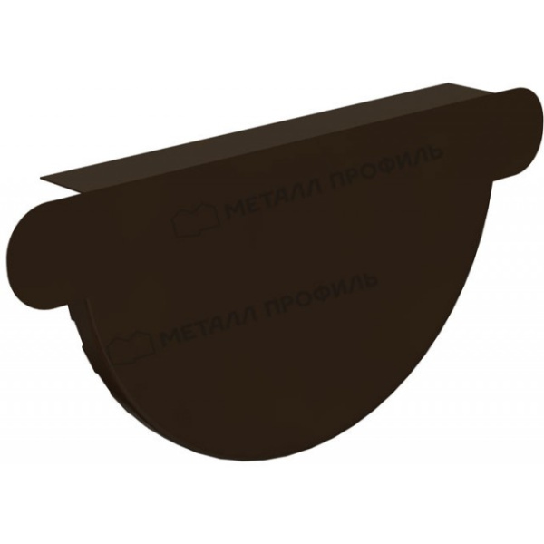 VEGAPROM 185/150 RAL8017 Заглушка желоба