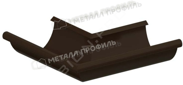 Угол желоба наружный Foramina PUR D150 (PUR_Д-01-8017\8017-0.6)