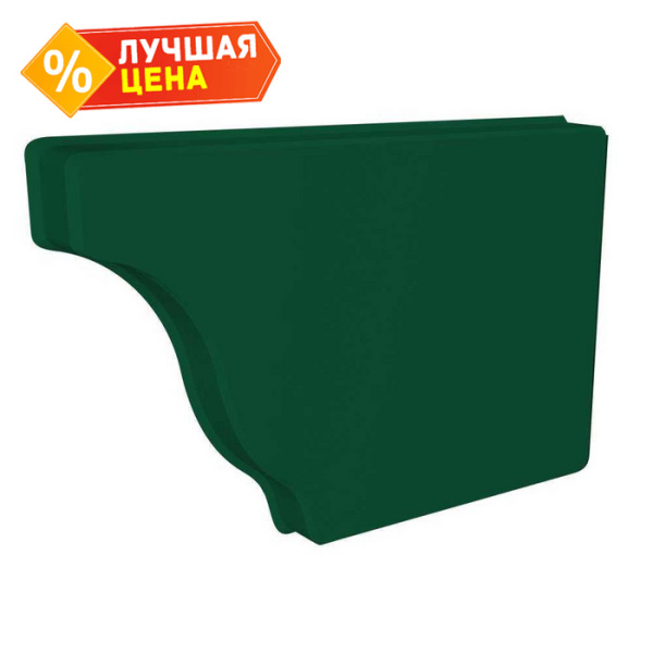 Заглушка желоба правая Vortex Lite 130мм RAL 1014 слоновая кость