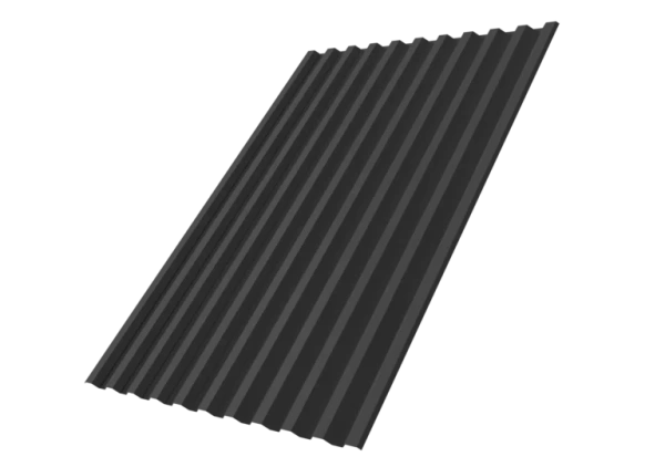 Профнастил С20В 0,45 PE-Double RAL 3005 красное вино