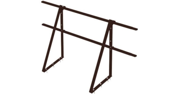 Ограждение кровельное Optima 0,65х2м RAL 7016