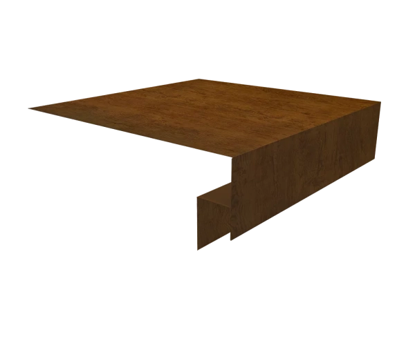 Планка капельник 100х55 0,45 Print Elite Golden Wood TwinColor (3м)