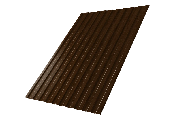 Профнастил С8А 0,45 Print Elite Choco Wood