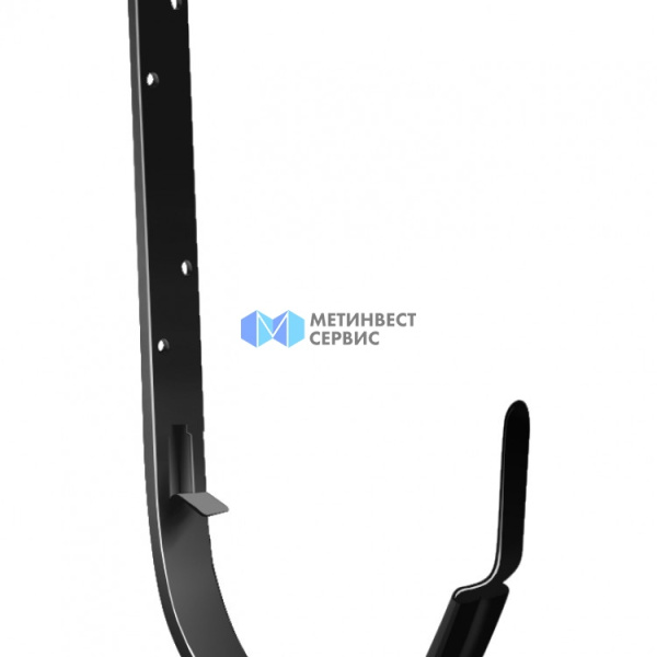 593571 Крюк длинный Optima 125мм RAL 9005 черный