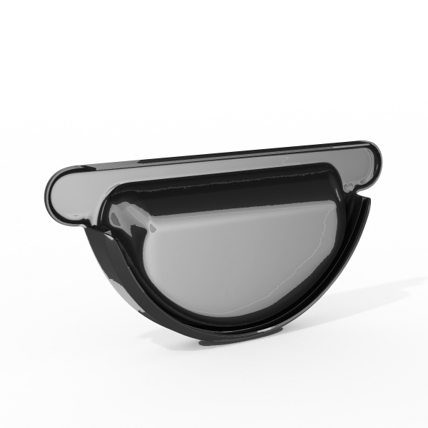 VEGAStyle 125/90 RAL7024 Заглушка желоба