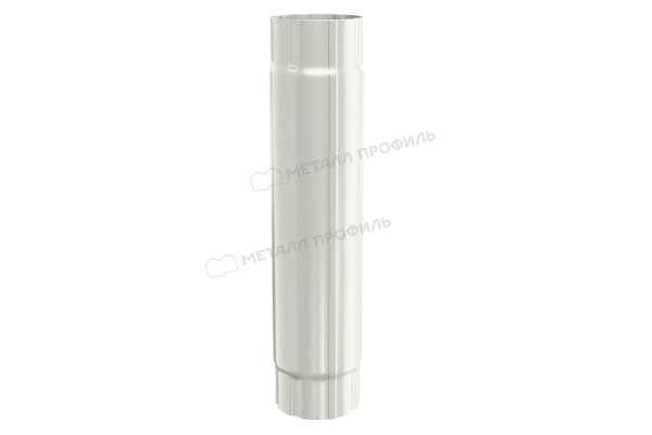 Труба соединительная Foramina PUR D100х1000 (PUR_Д-01-9010\9010-0.5)