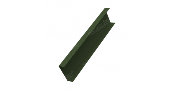 Заглушка торцевая 0,5 Velur RAL 6020 хромовая зелень
